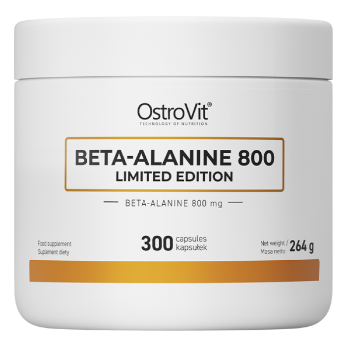 OstroVit Beta Alanine 800 / Limited Edition - 300 капсули